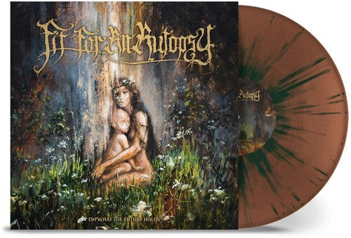 Fit for an Autopsy: Oh What the Future Holds - Brown Dark Green Splatter