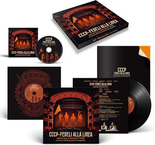 CCCP - Fedeli Alla Linea: Gran Gala Punkettone - CD+LP+DVD - VINYL LP