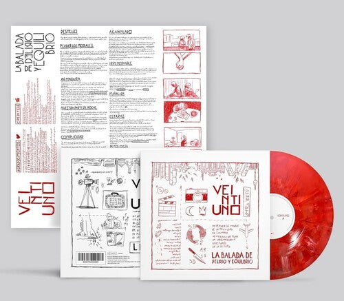 Veintiuno: La Balada De Delirio Y Equilibrio - Red Marble Vinyl