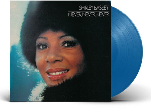 Shirley Bassey: Never, Never, Never - Blue Vinyl - VINYL LP