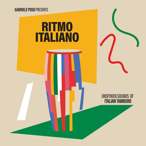 Poso, Gabriele: Ritmo Italiano 'Unspoken Sounds of Italian Tamburo' - COMPACT DISCS