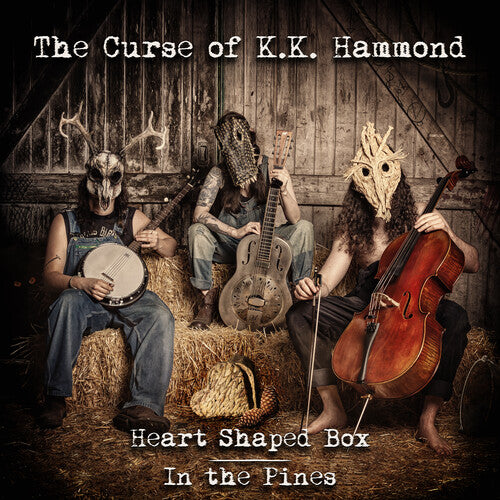 Curse of K.K. Hammond ( Hammond, K.K. ): Heart Shaped Box / In The Pines - White Rabbit With Ruby Tuesday Splatter Vinyl