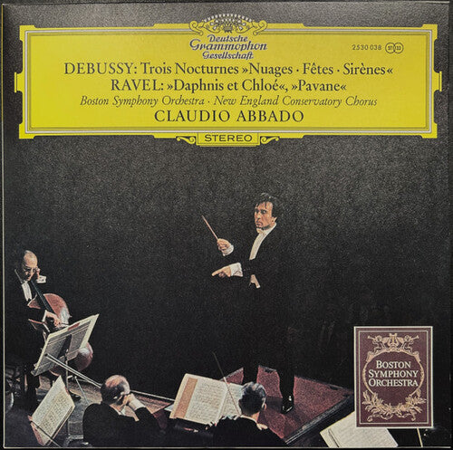 Abbado / Boston Symphony Orchestra: Debussy: Trois Nocturnes / Ravel: Daphnis Et Chloe - VINYL LP