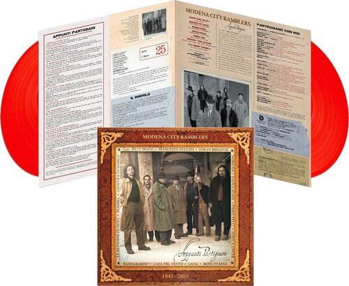 Modena City Ramblers: Appunti Partigiani - 25 Anniversario Red Vinyl
