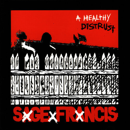 Sage Francis: A Healthy Distrust - Deluxe Anniv. Ed. - White w/Red Splatter - VINYL LP