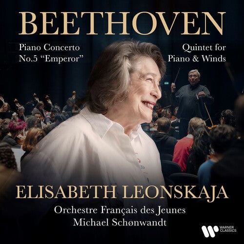 Leonskaja, Elizabeth: Beethoven: Piano Concerto No. 5 emperor & Piano Quintet Op. 16 - COMPACT DISCS