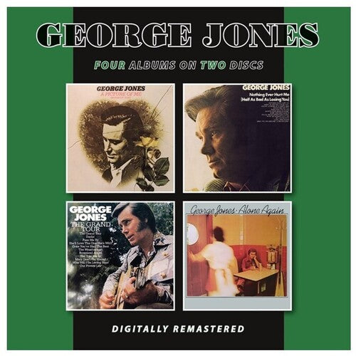 Jones, George: Picture Of Me (Without You) / Nothing Ever Hurt Me (Half As Bad As Losing You) / The Grand Tour / Alone Again - COMPACT DISCS