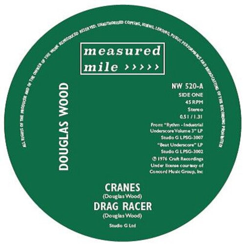 Wood, Douglas / John Cameron: Cranes / Drag Racer / Sprocket Shuffle