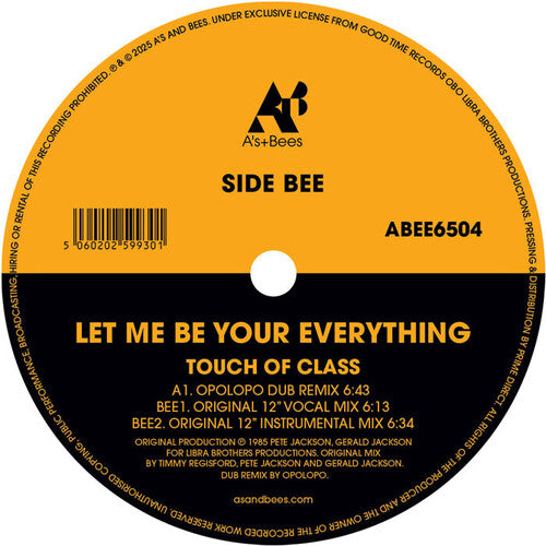 Touch of Class: Let Me Be Your Everything