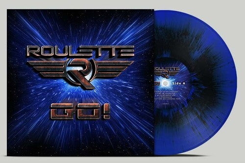 Roulette: Go! - Blue/Black Splatter