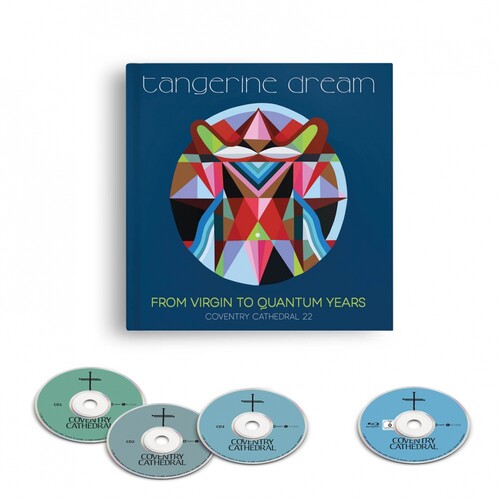 Tangerine Dream: From Virgin To Quantum Years: Coventry Cathedral 22 - Deluxe 3CD + Bluray - COMPACT DISCS