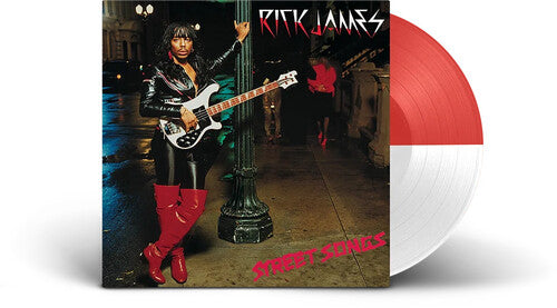 James, Rick: Street Songs - Limited Red & White Split Colored Vinyl