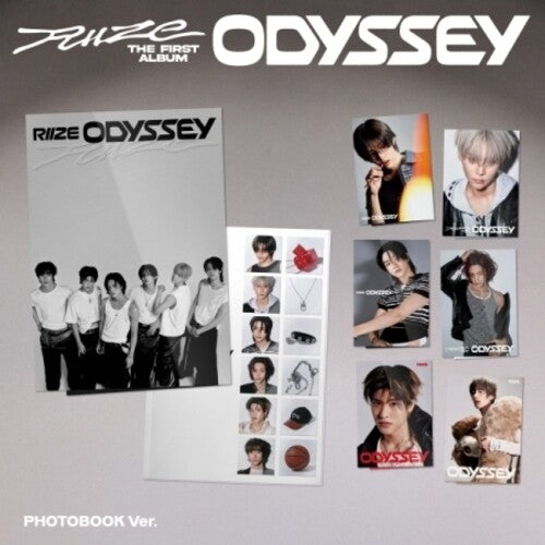 RIIZE: Odyssey - Photobook Random Cover Version - incl. 96pg Photobook, 10pg Leaflet, Decoration Pack, 2 Stickers, ID Card + Photocard - COMPACT DISCS