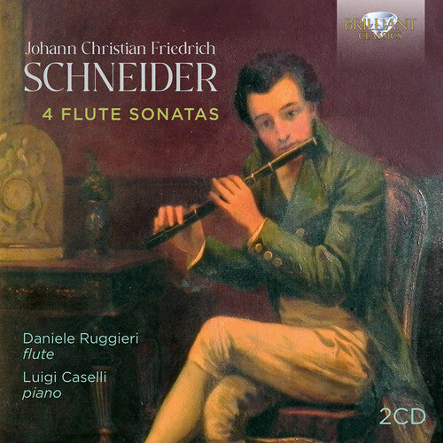 Daniele Ruggieri: Schneider: 4 Flute Sonatas - COMPACT DISCS