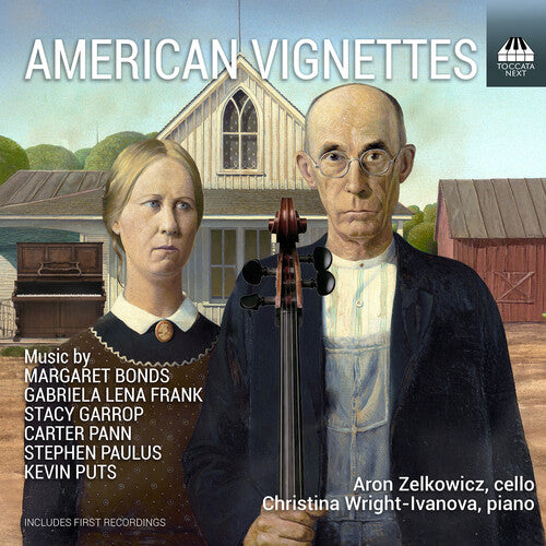 Zelkowicz, Aron / Wright-Ivanova, Christina: Contemporary works for cello and piano based on American popular idioms
