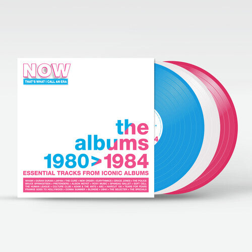 Now That's What I Call an Era: Albums 1980-1984: Now That's What I Call An Era: The Albums 1980-1984 / Various - White, Pink & Blue Colored Vinyl