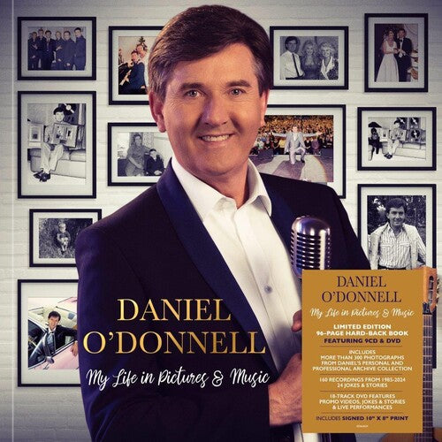 Daniel O'Donnell: My Life In Pictures & Music - Premium Deluxe Photobook Boxset Includes 9 CD's & 1 DVD - COMPACT DISCS