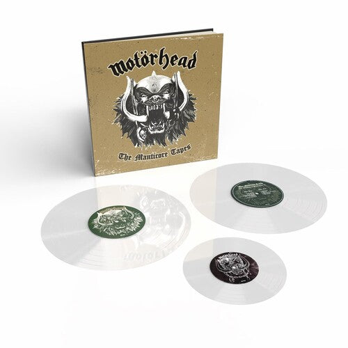 Motorhead: Manticore Tapes [Deluxe Bookpack]   [Clear 2xLP / 7" Single]