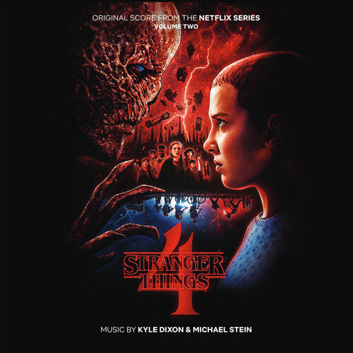 Dixon, Kyle / Stein, Michael: Stranger Things 4: Volume 2 (Original Soundtrack) - Clear Red