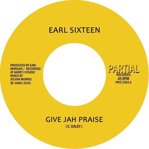 Earl 16: Give Jah Praise - 7-INCH SINGLE