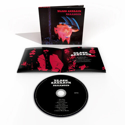 Black Sabbath: Paranoid - 2009 Remaster in Gatefold Digipak - COMPACT DISCS
