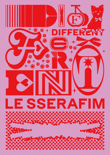 Le Sserafim: Different (Limited Edition B) - COMPACT DISCS