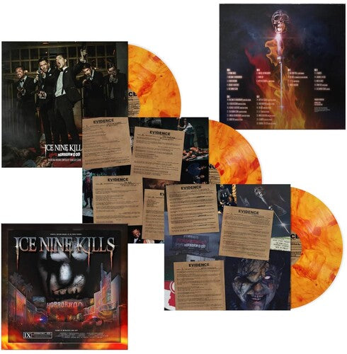 Ice Nine Kills: Welcome To Horrorwood: Under Fire   [Orange/Red Splatter 3 LP] - VINYL LP