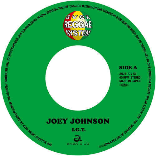 Johnson, Joey: I.G.Y. / Right Here Waiting
