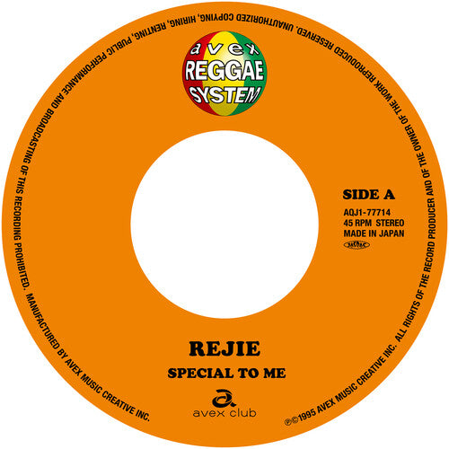 Rejie: Special To Me / Heart Of Mine