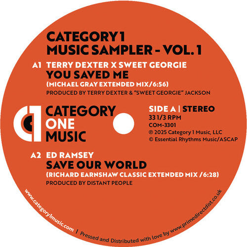 Category 1 Music Sampler Vol. 1 / Various: Category 1 Music Sampler Vol. 1 (Various Artists)
