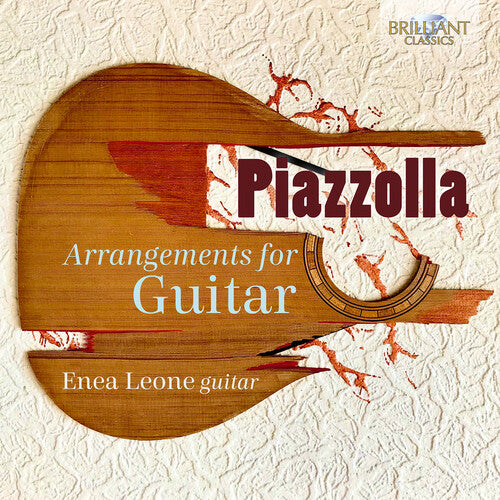 Enea Leone: Piazzolla: Arrangements for Guitar - COMPACT DISCS