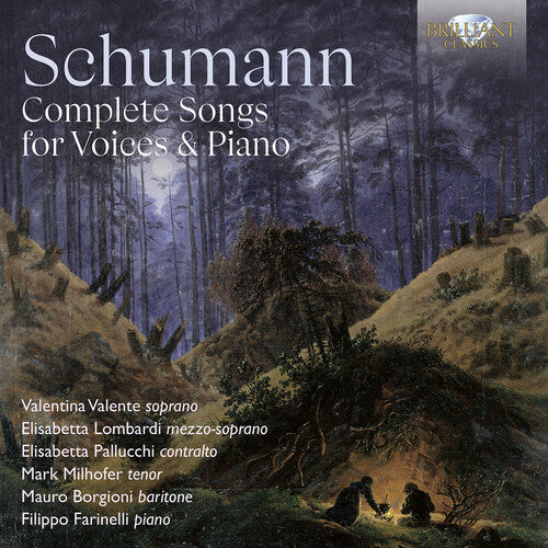 Valentina Valente: Schumann: Complete Songs for Various Voices and Piano - COMPACT DISCS