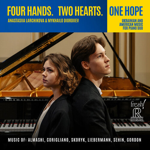 Larchikova, Anastasiia: Four Hands. Two Hearts. One Hope - COMPACT DISCS