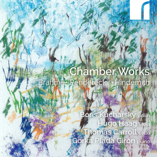 Kucharsky, Boris: Brahms, Penderecki & Hindemith: Chamber Works - COMPACT DISCS
