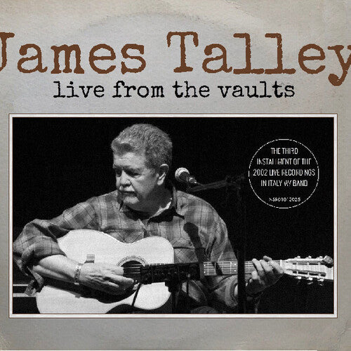 James Talley: Live from the Vaults - COMPACT DISCS