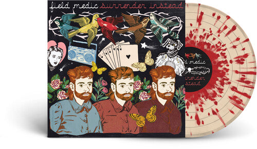 Field Medic: Surrender Instead - Bone/Red Splatter - VINYL LP