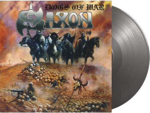 Saxon: Dogs Of War - Limited 180-Gram Silver Colored Vinyl - VINYL LP