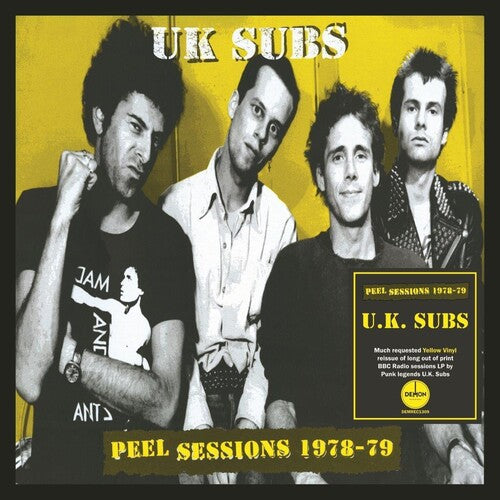 UK Subs: Peel Sessions - 140-Gram Yellow Colored Vinyl - VINYL LP