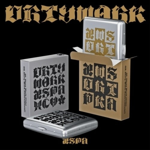 Aespa: Dirty Work - Dirty Tin Case Version - w/Booklet, Folding Card, Sticker, Cubic Sticker, Photocard A + Photocard B - COMPACT DISCS