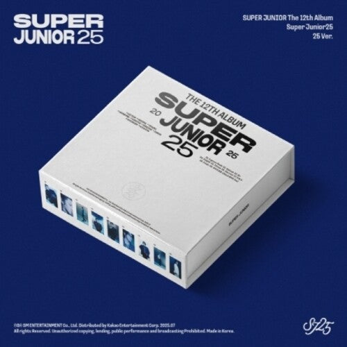 Super Junior: Super Junior25 - 25 Version - incl. 72pg Photobook, Invitation Card, Mini-Poster Book, Sticker Set, Balloon, 2 Photocards w/Envelope - COMPACT DISCS