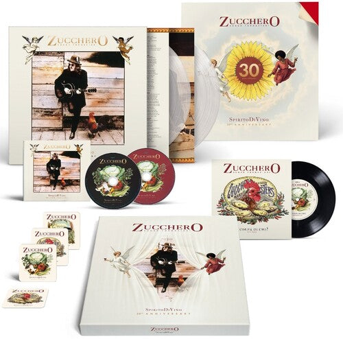 Zucchero: Spirito Divino - Crystal Vinyl 2LP + 2CD + 7-inch + Book - VINYL LP