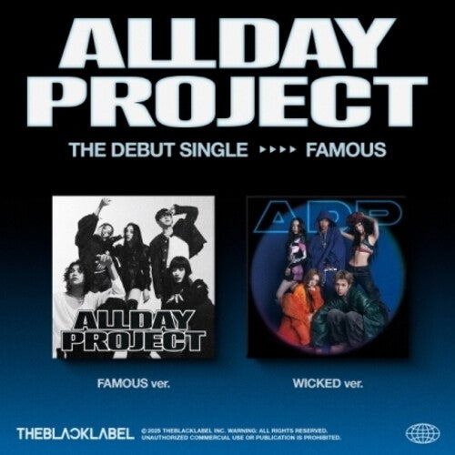 Allday Project: Famous - Random Cover - incl. Photobook, Postcard, 2 Photocards, Sticker, Photo Film + Folded Poster - COMPACT DISCS