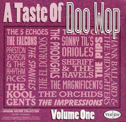 Taste of Doo Wop Vol. 1 / Various: A Taste Of Doo Wop Vol. 1 / Various - COMPACT DISCS