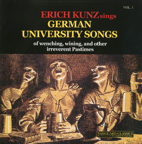 Kunz, Erich: German University Songs Vol. 1 - COMPACT DISCS