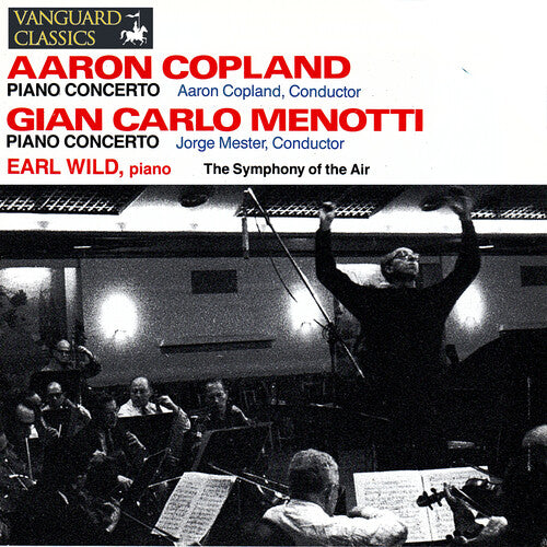 Wild, Earl: Copland & Menotti: Piano Concertos - COMPACT DISCS