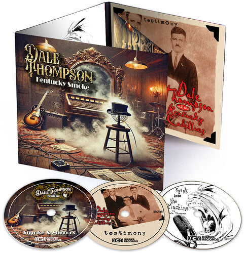 Dale Thompson: Kentucky Smoke! (3 CD) Smoke & Mirrors, Kentucky Cadillacs Testimony - COMPACT DISCS