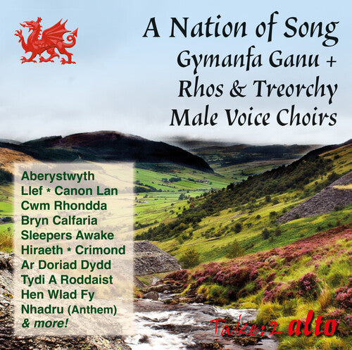 Rhos Male Voice: A Nation Sings: Welsh Song Festival - COMPACT DISCS