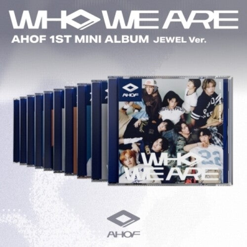 Ahof: Who We Are - Jewel Case - Random Cover - incl. 24pg Booklet, Sticker, Photocard + Unit Photocard - COMPACT DISCS