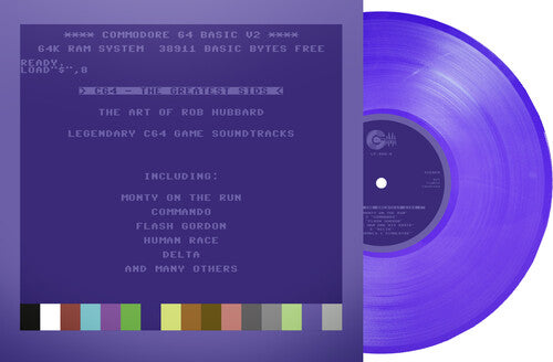 Rob Hubbard: C64 Greatest Sids: The Art Of Rob Hubbard - Limited To 100 Handnumbered Edition (Purple Vinyl) - VINYL LP