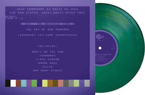 Rob Hubbard: C64 Greatest Sids: The Art Of Rob Hubbard - Limited To 100 Handnumbered Edition (Green Vinyl) - VINYL LP